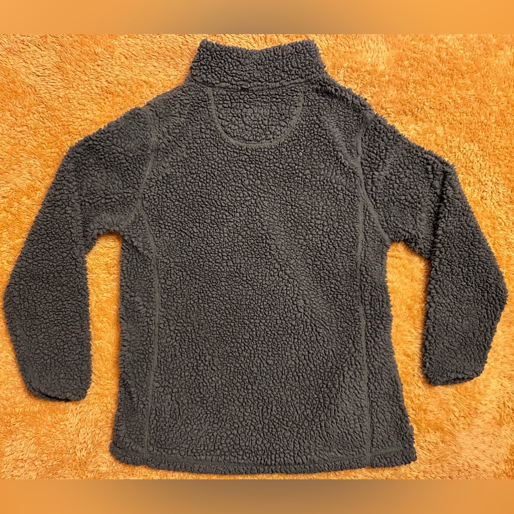 Simply Southern Army Green 1/4 Zip Sherpa Pullover - Picture 7 of 7